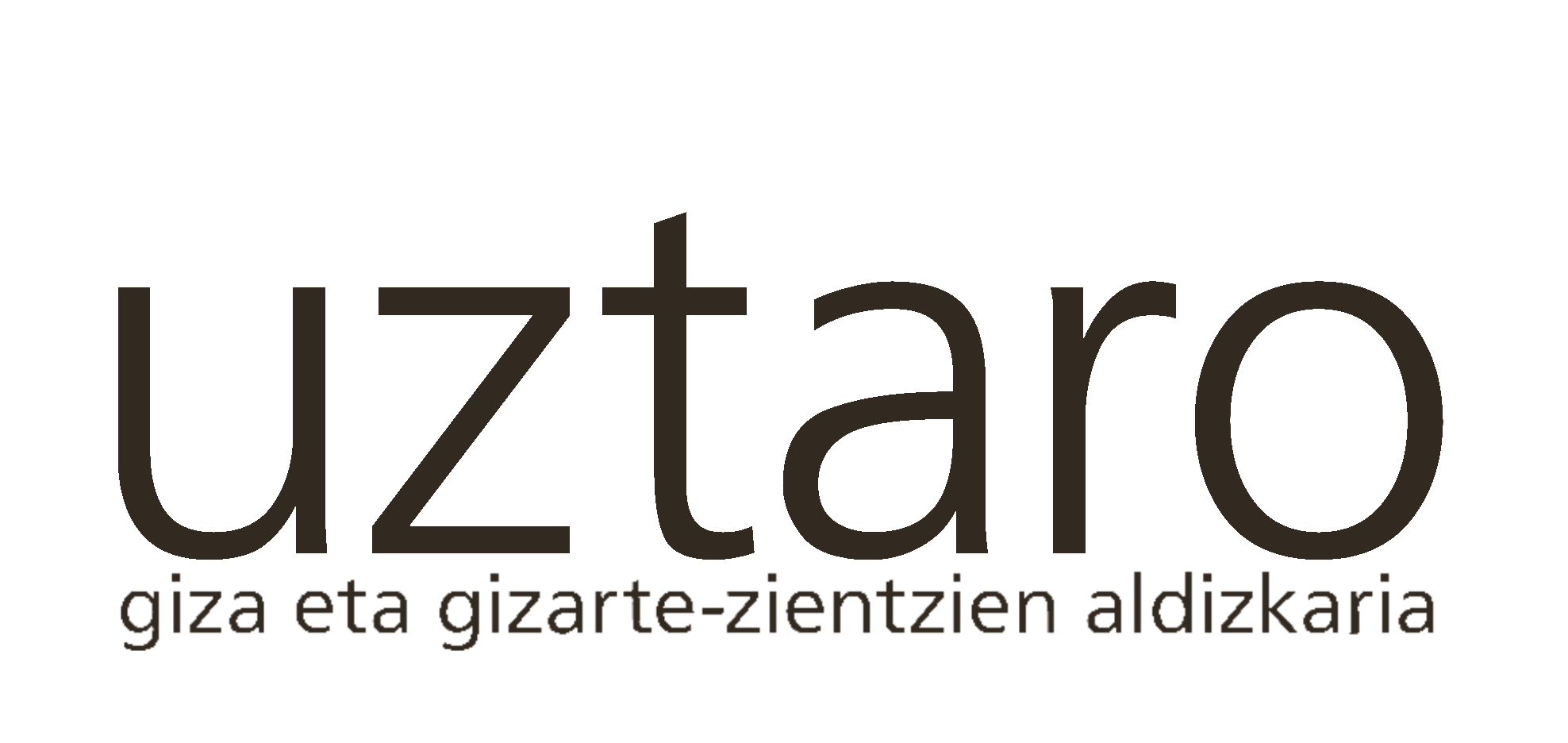 Uztaro logoa. eISSN